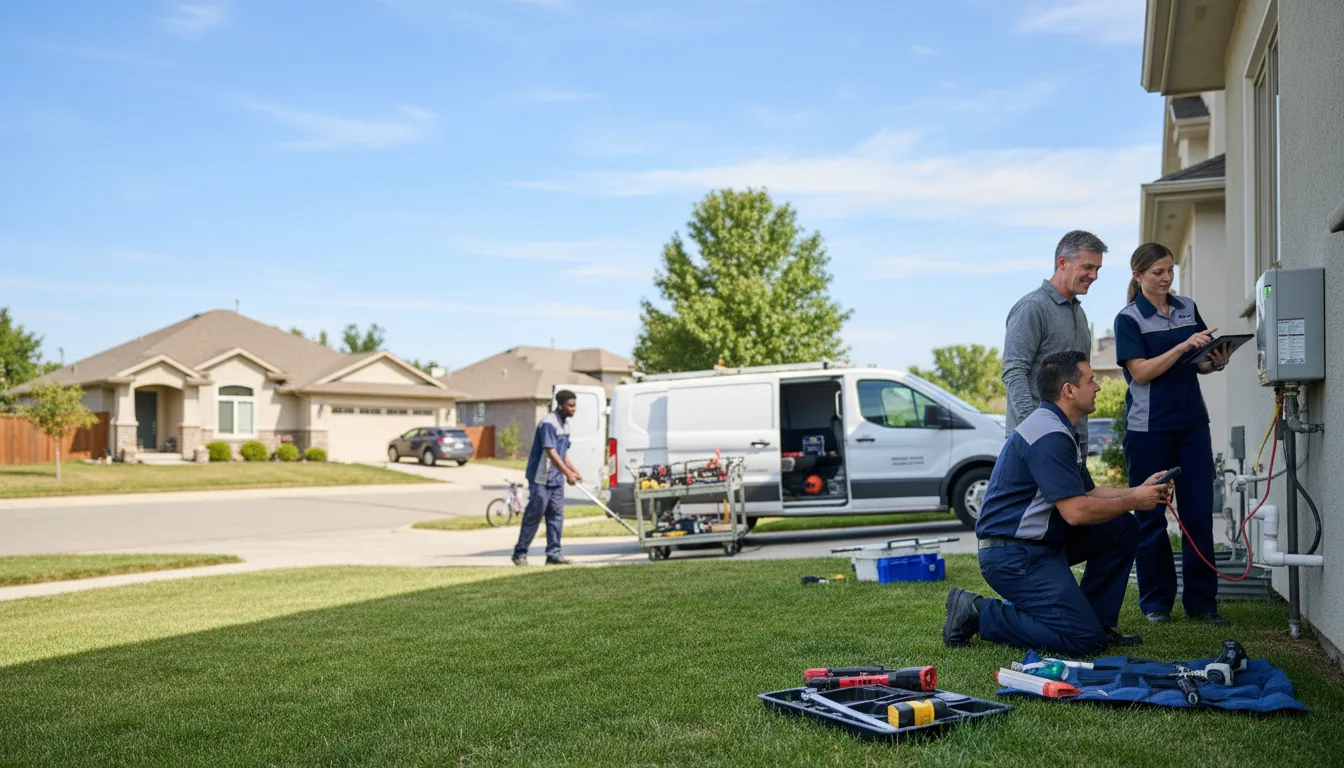 Tankless water heater service in Middlebranch, OH